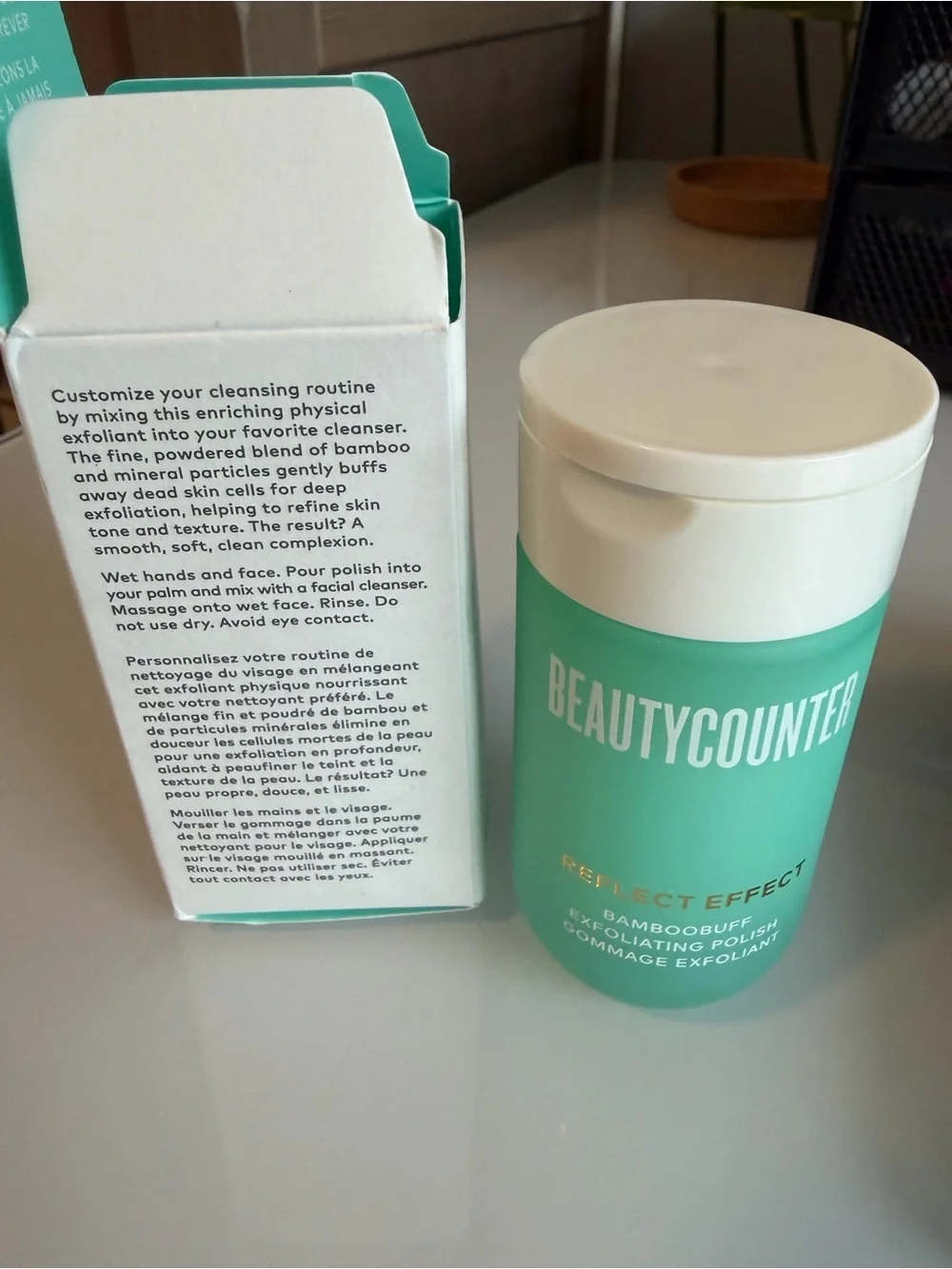 BEAUTYCOUNTER Reflect Effect BambooBuff Exfoliating Polish NIB Bundle 4/$30